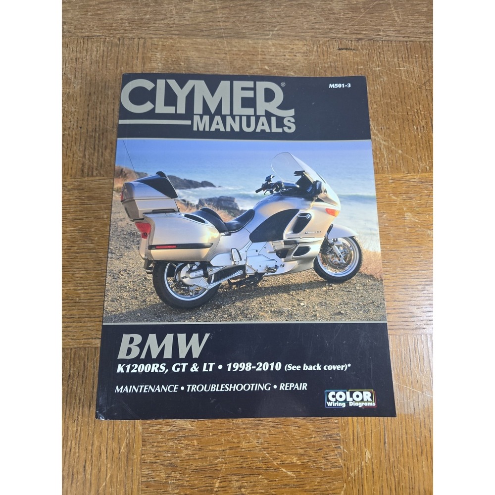 BMW K1200RS/GT/LT 1998-2010 Clymer Repair Manual - M501-3